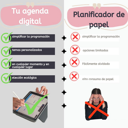 Planificador Digital + Agenda digital 2026 + REGALOS